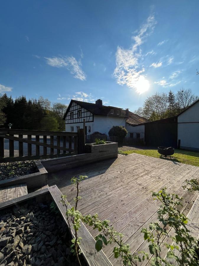 Lochhof Zwei - Eifelurlaub Mit Farmcharme Villa Hellenthal Bagian luar foto